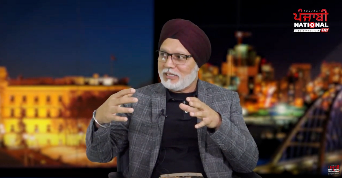 Punjabi National TV: Interview with volunteer Manjit Singh
